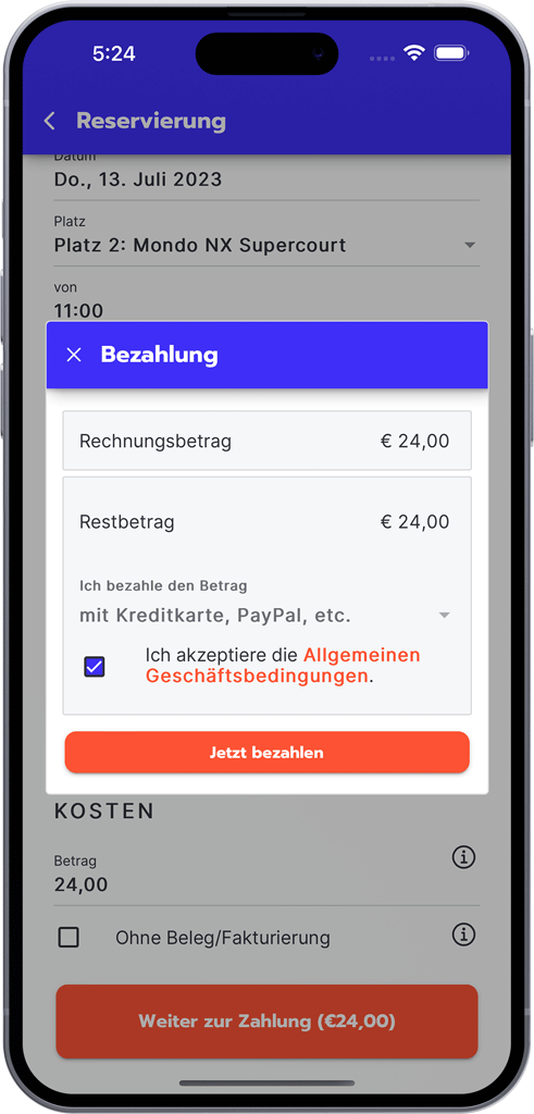 Online Bezahlung