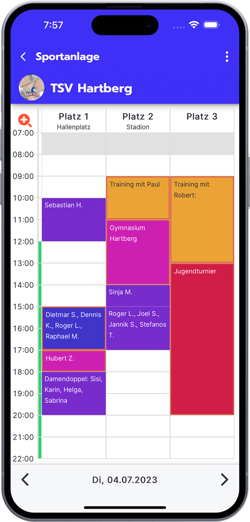 Reservierungskalender Buchungssystem